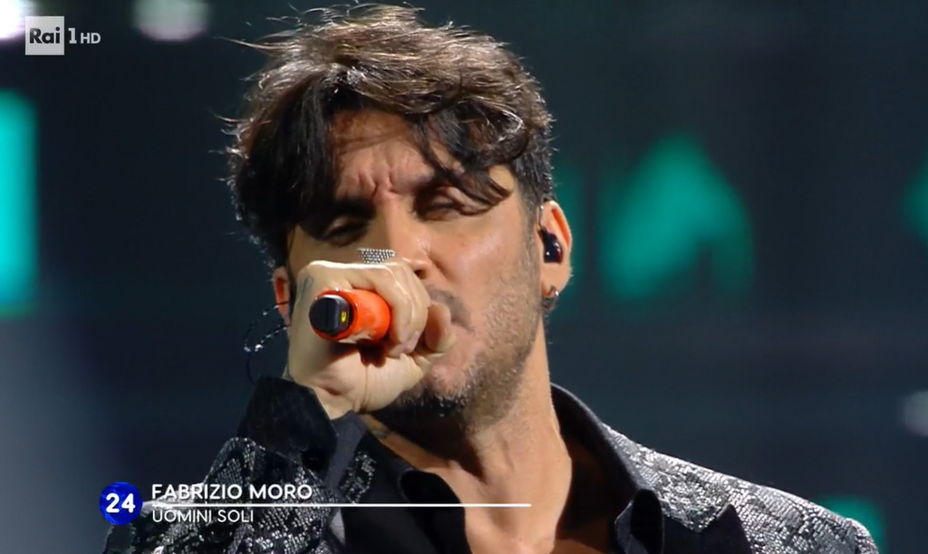 Sanremo 2022, 4a serata - Fabrizio Moro