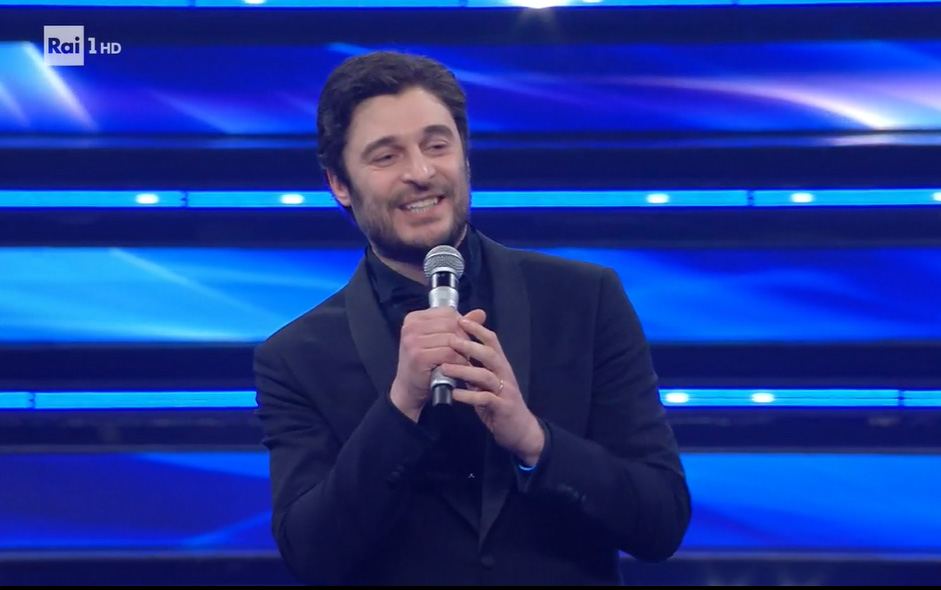 Sanremo 2022, 4a serata - Lino Guanciale