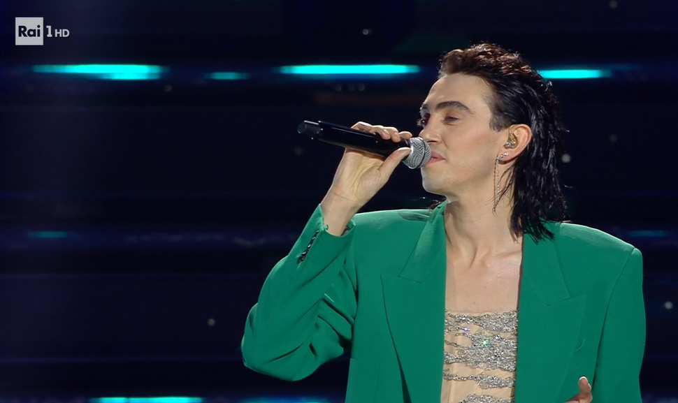 Sanremo 2022, 4a serata - Michele Bravi