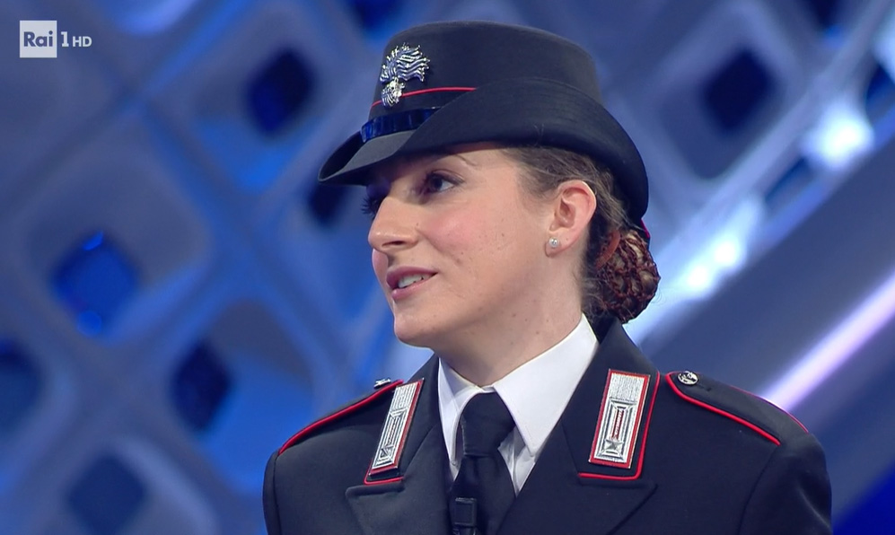 Sanremo 2022, Martina Pigliapoco ospite della Terza Serata (3 Febbraio)