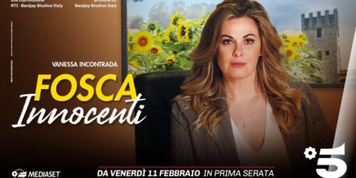 Fosca Innocenti con Vanessa Incontrada e Francesco Arca su Canale 5