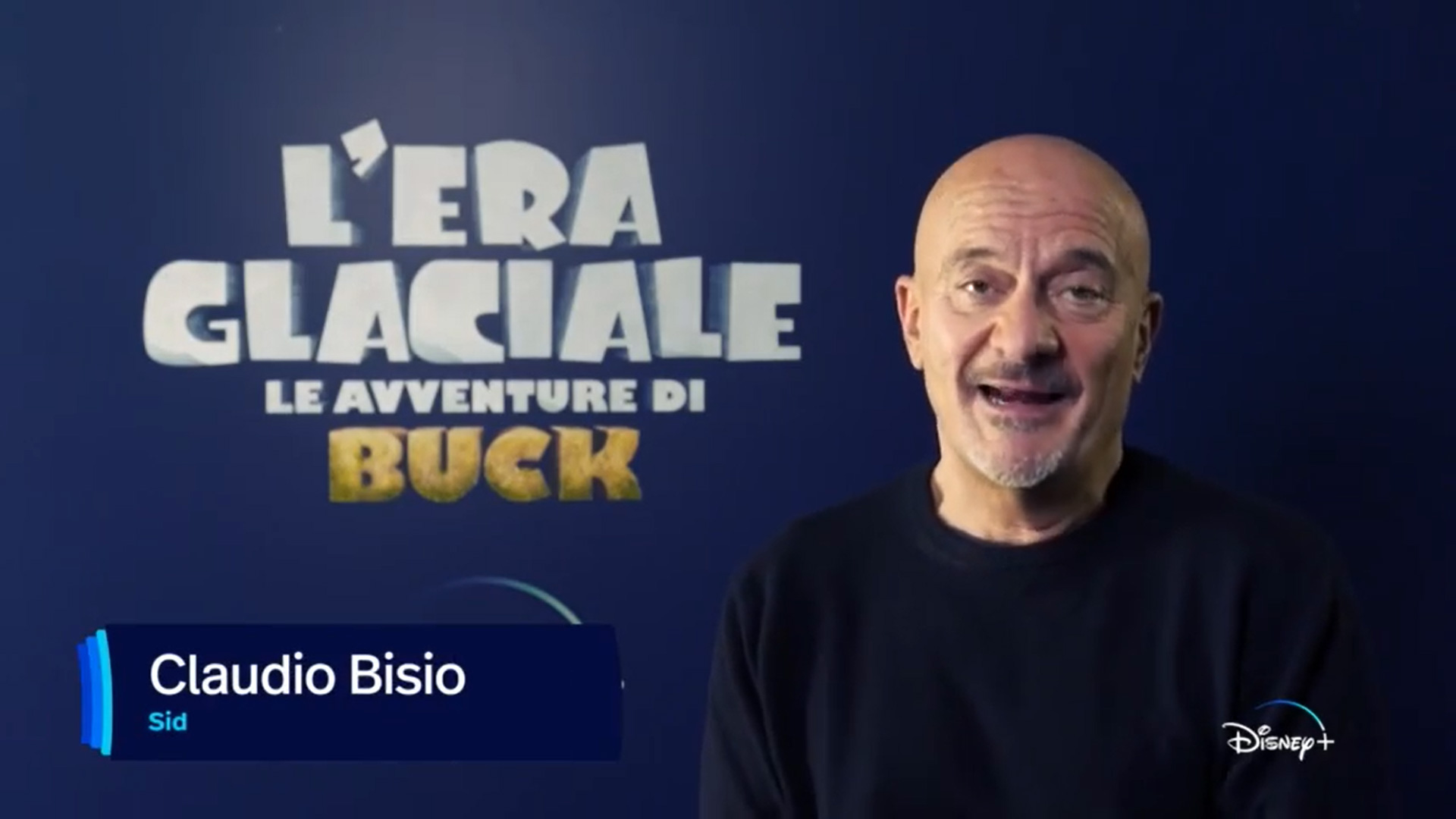 Claudio Bisio parla di L'Era Glaciale: le Avventure di Buck