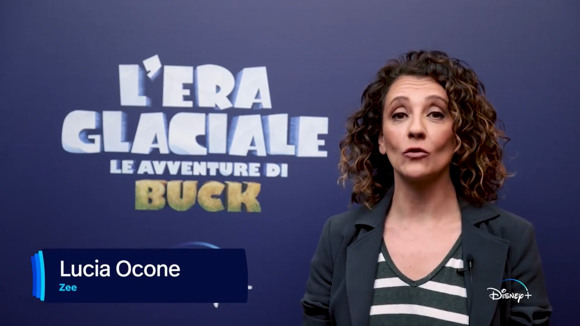 Lucia Ocone parla di L'Era Glaciale: le Avventure di Buck