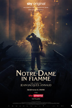 Poster Notre-Dame in fiamme