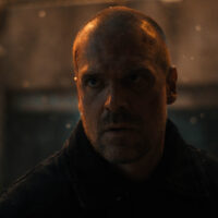 David Harbour come Jim Hopper in Stranger Things (stagione 4)