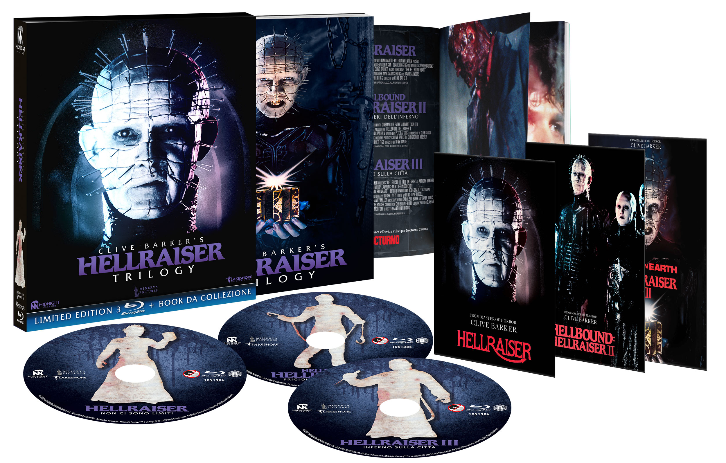 Hellraiser Trilogy in Blu-ray