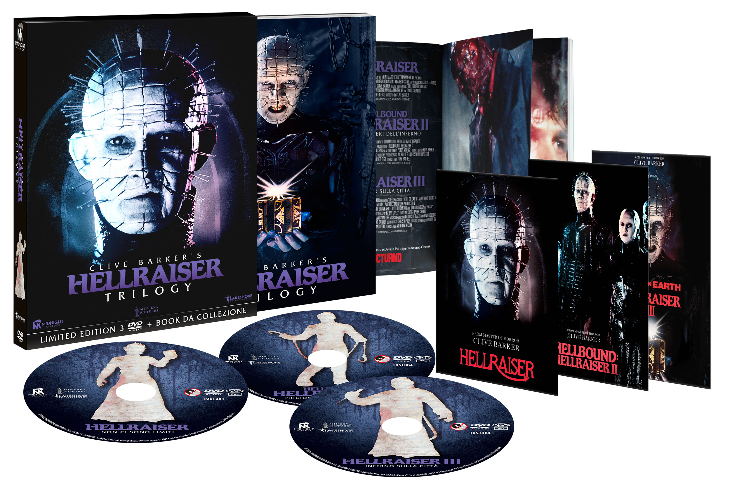 Hellraiser Trilogy in DVD