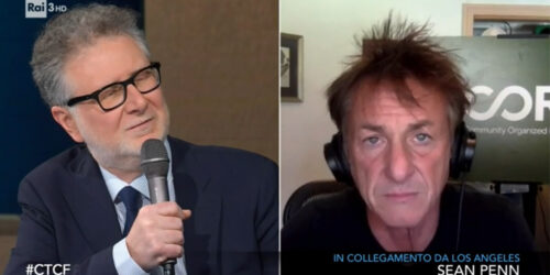 Sean Penn a Che Tempo Che Fa Domenica 13 marzo 2022