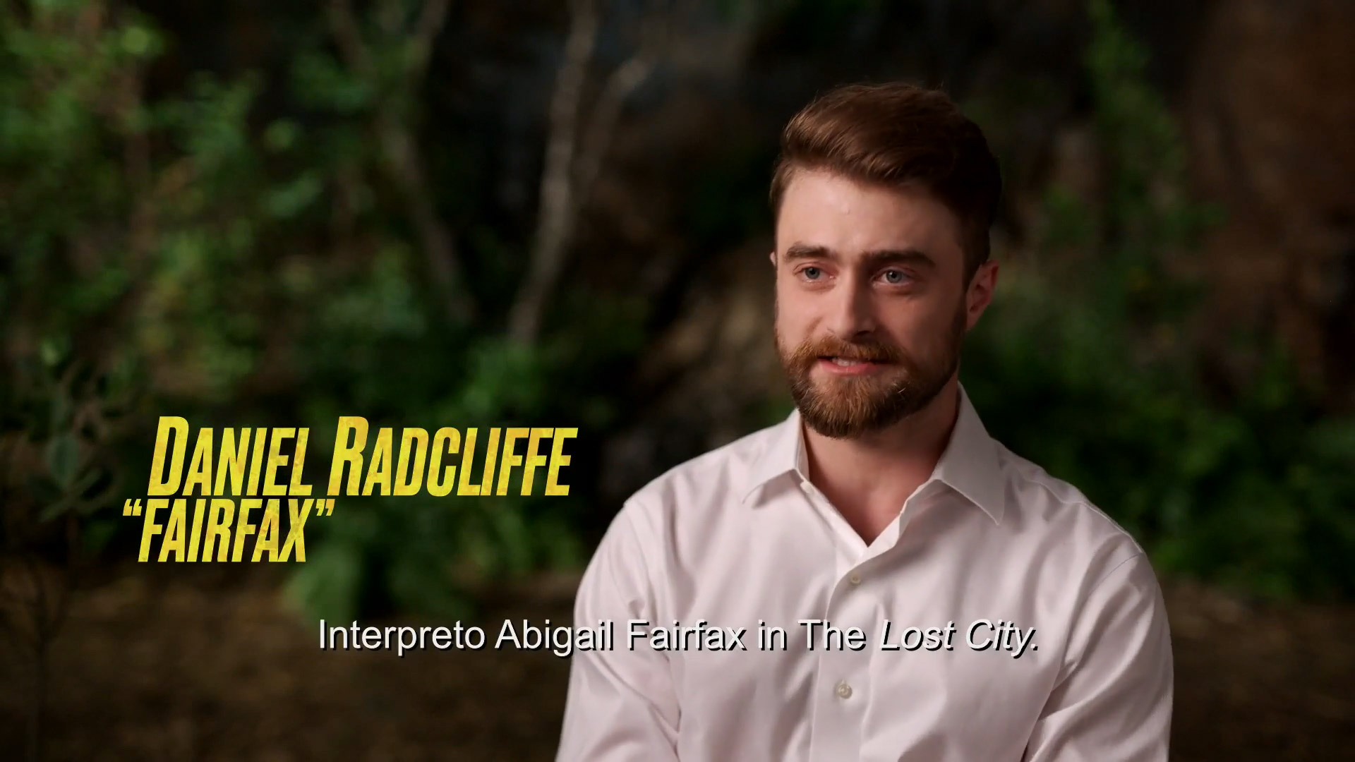 The Lost City con un inaspettato Daniel Radcliffe (featurette)