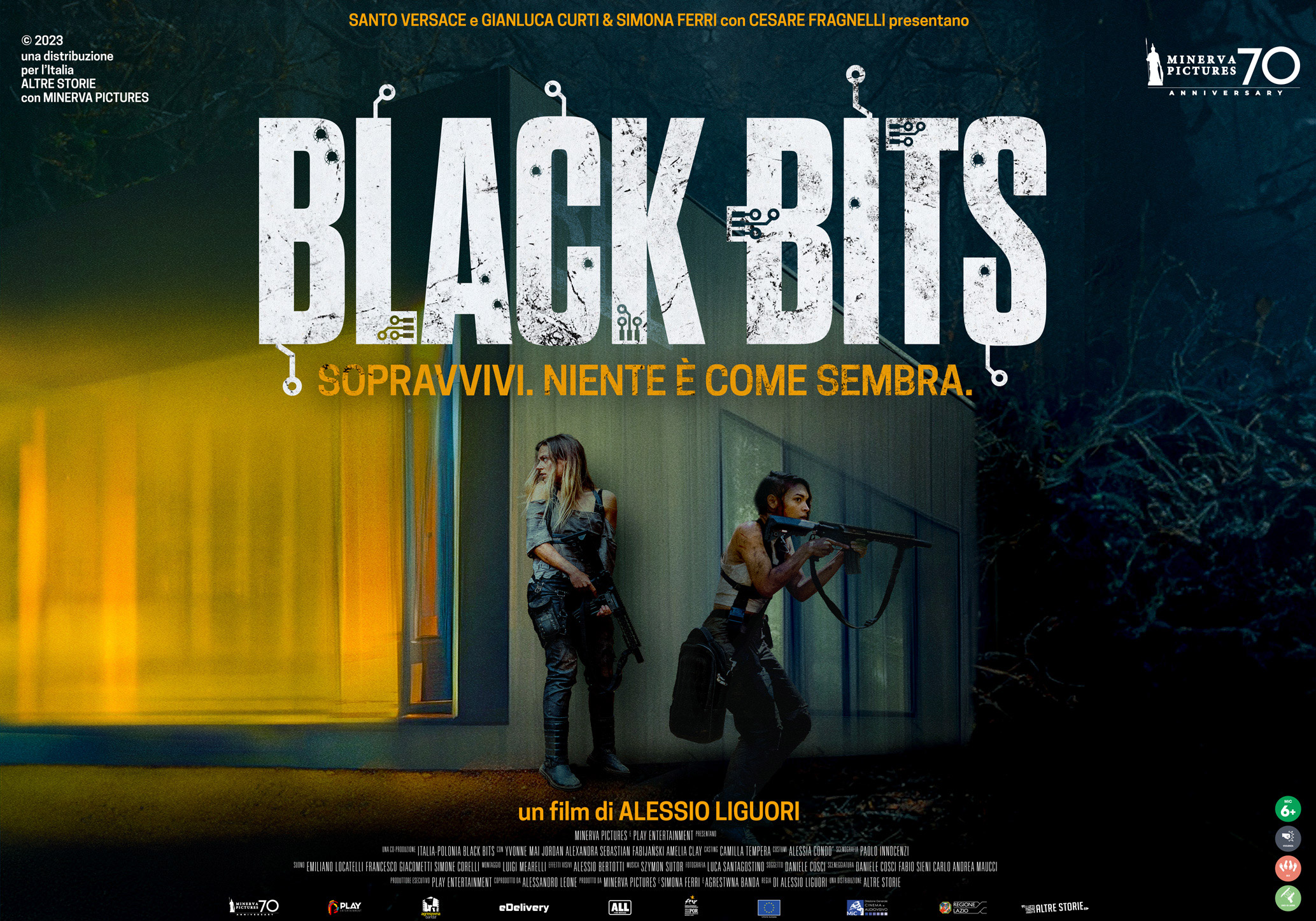 Black Bits di Alessio Liguori - Poster orizzontale