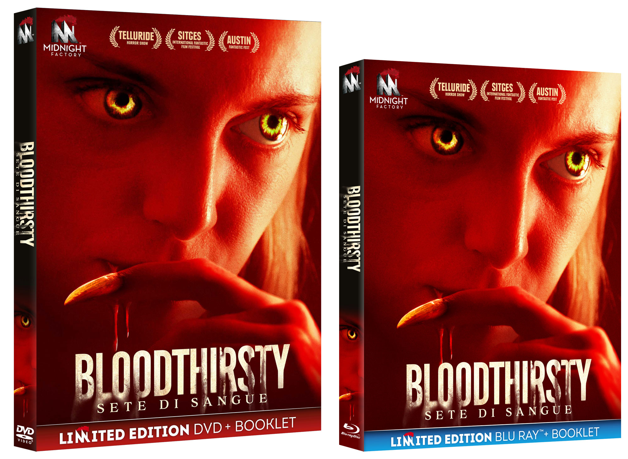BLOODTHIRSTY - SETE DI SANGUE in DVD e Blu-ray
