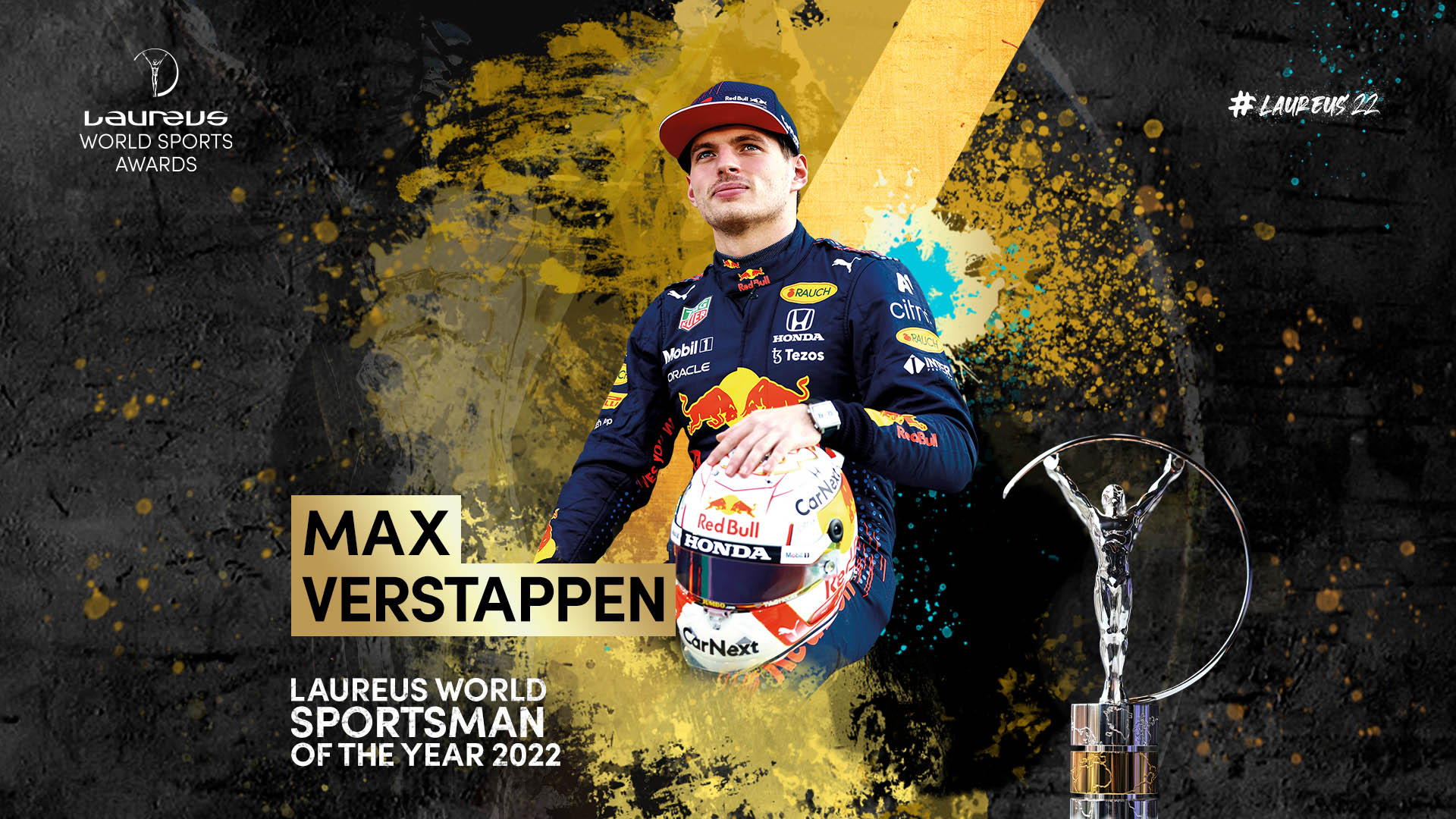 Laureus World Sportsman of the Year 2022 - Max Verstappen 