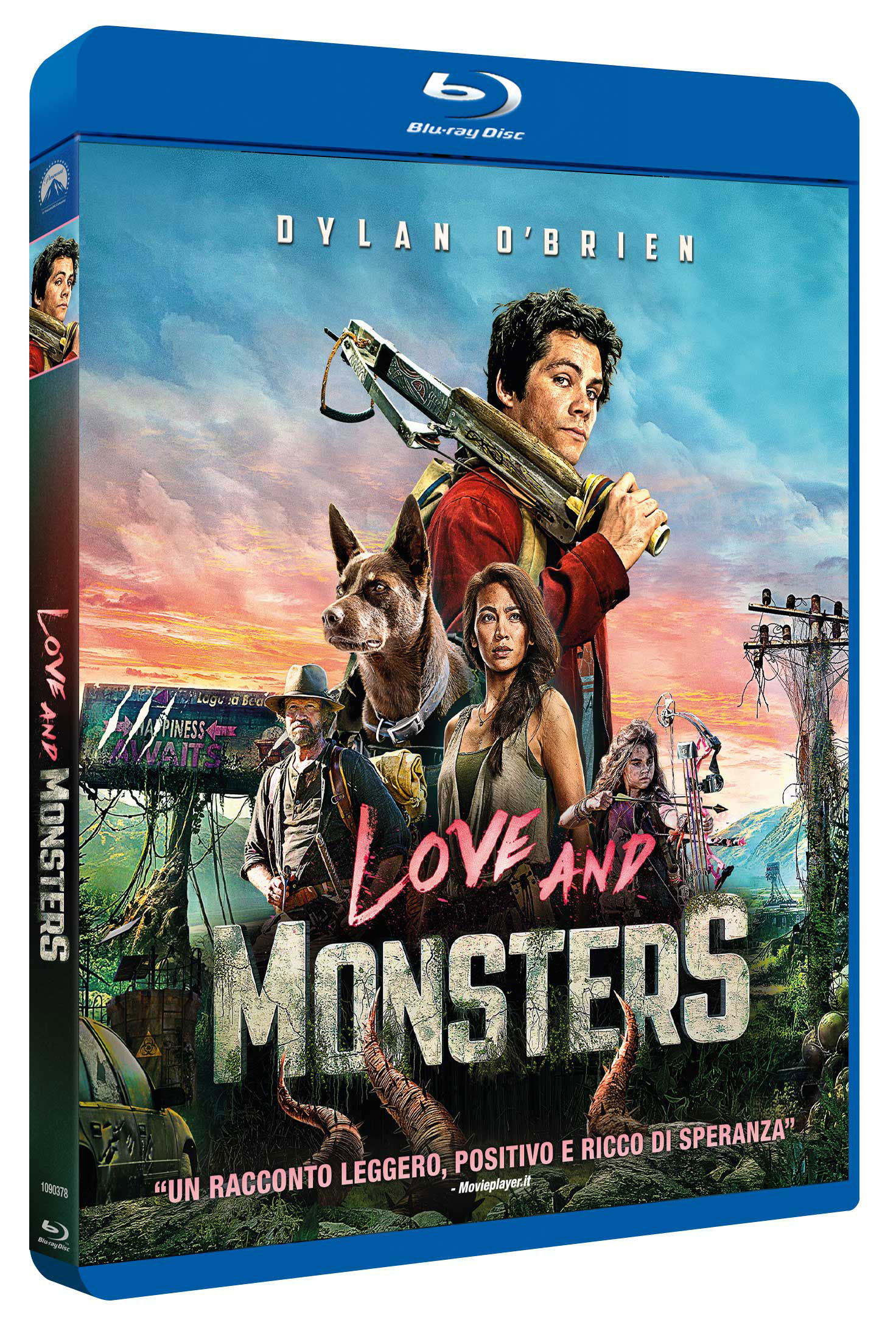 LOVE AND MONSTERS in Blu-ray