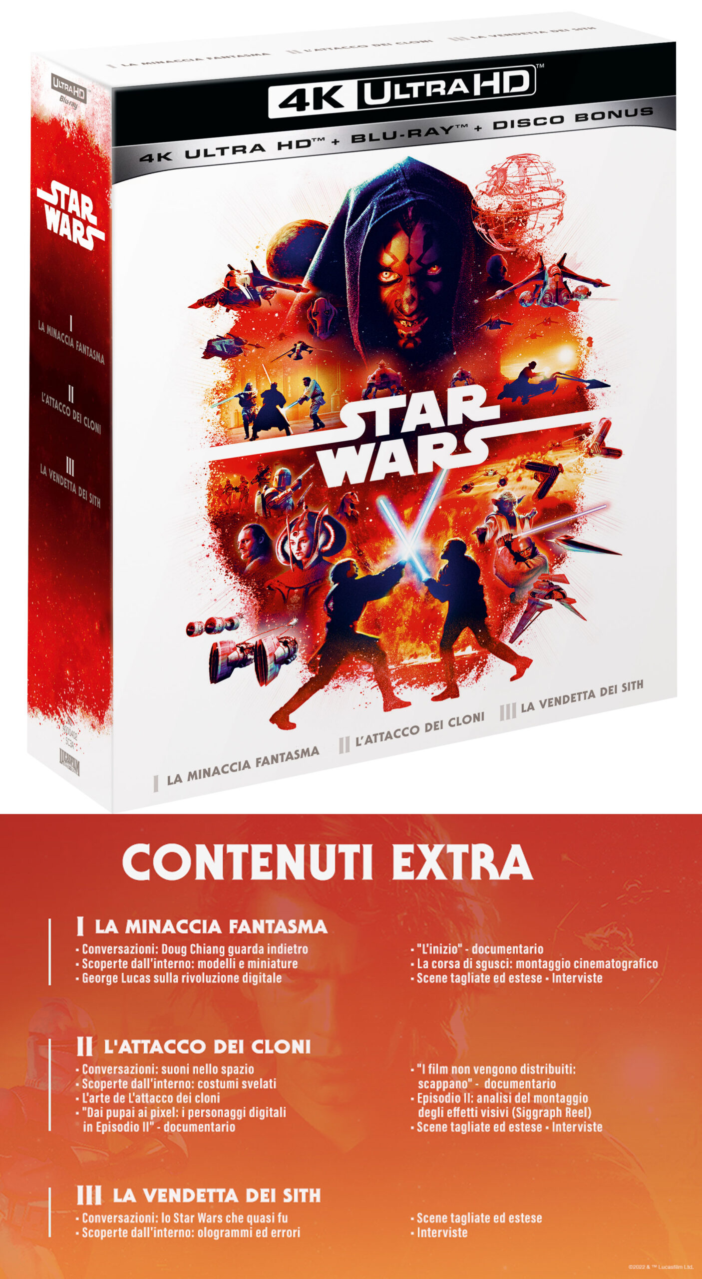 Star Wars - Trilogia Ep.1-3-UHD  