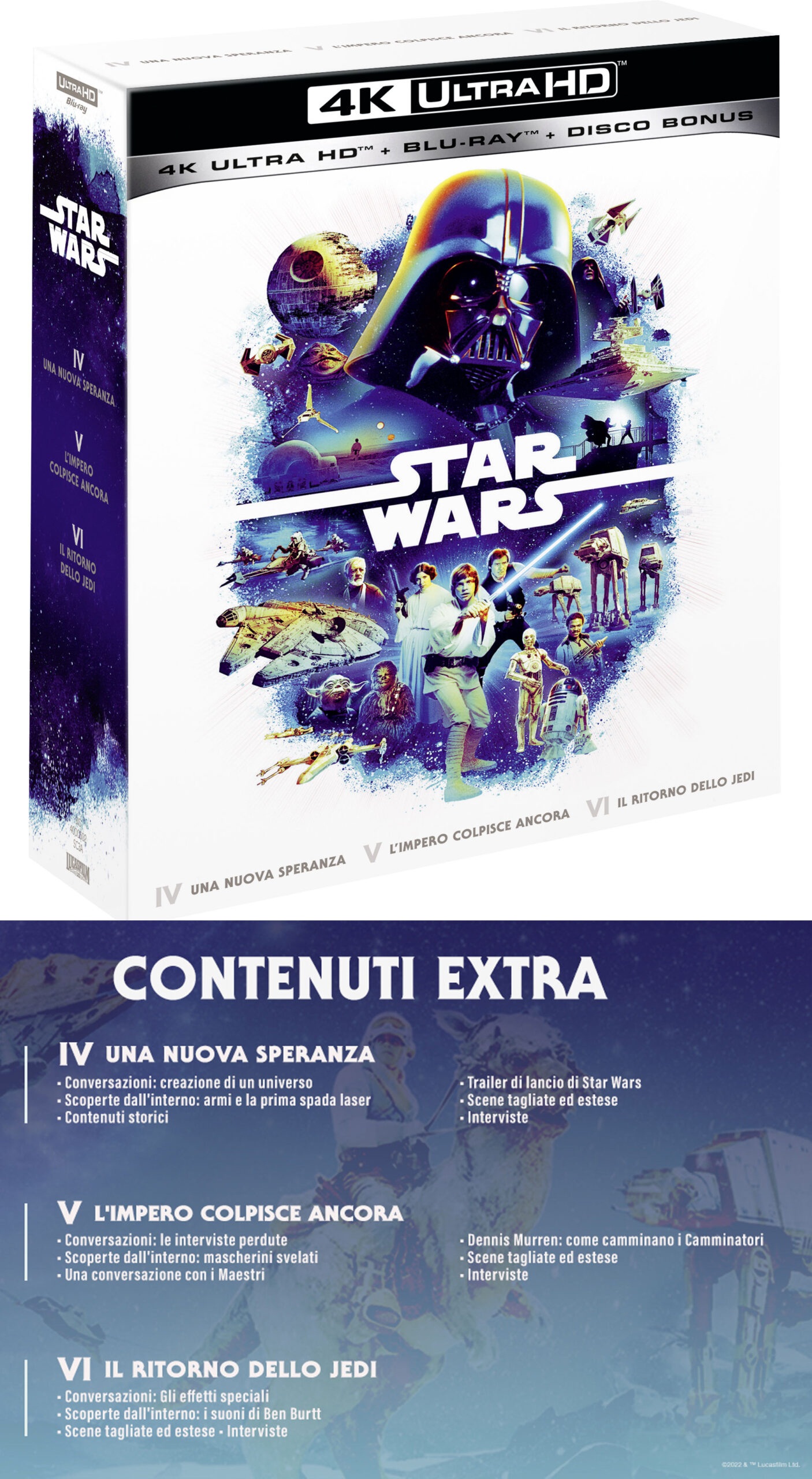 Star Wars - Trilogia Ep.4-6-UHD