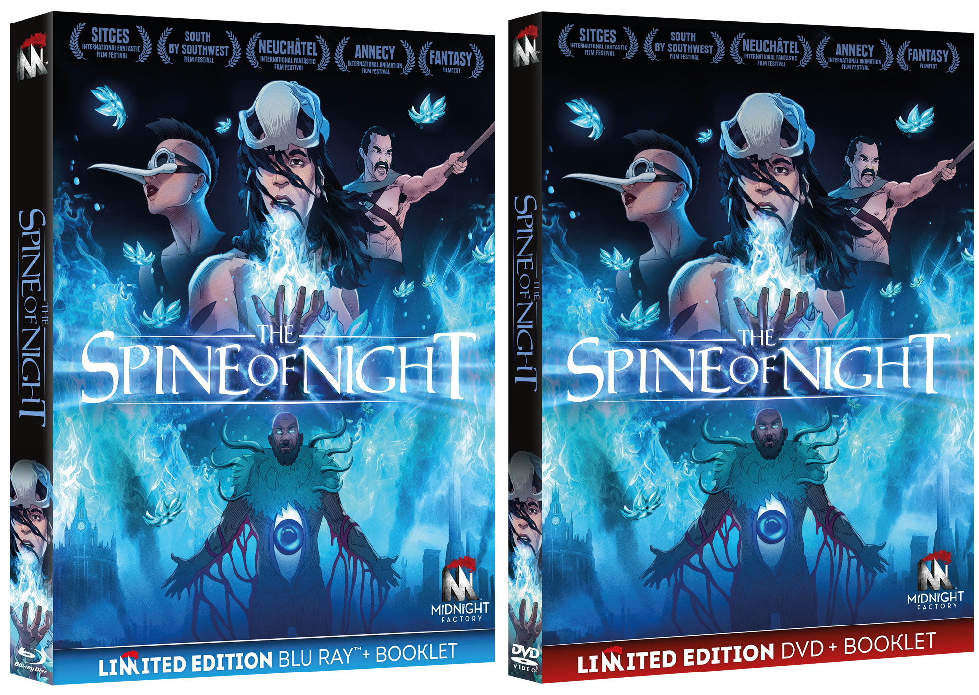 THE SPINE OF NIGHT in DVD e Blu-ray
