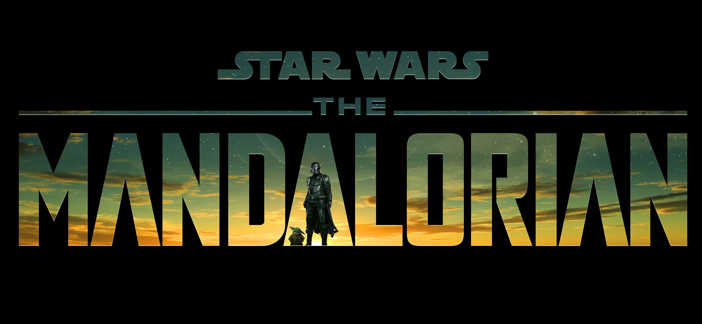The Mandalorian (stagione 3) - Poster logo (Star Wars Celebration 2022) [credit: Lucasfilm; courtesy of Disney Italia]