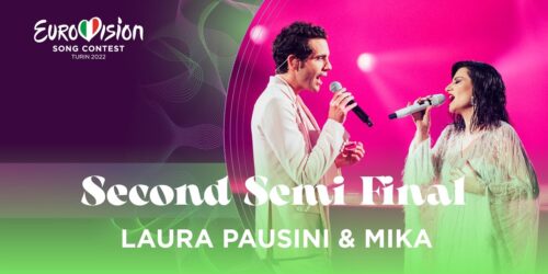 ESC2022, il duetto di Laura Pausini e Mika