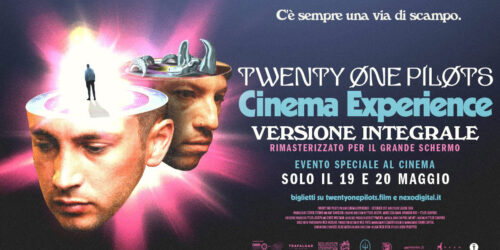 Twenty One Pilots Cinema Experience, trailer film-evento 19 e 20 Maggio 2022