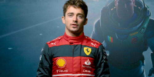 Charles Leclerc in sala doppiaggio per Lightyear – La vera storia di Buzz