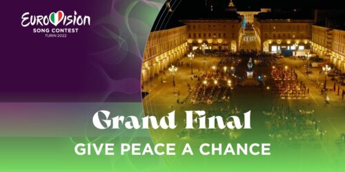 ESC2022, Rockin' 1000 con Give Peace A Chance apre la Grand Final