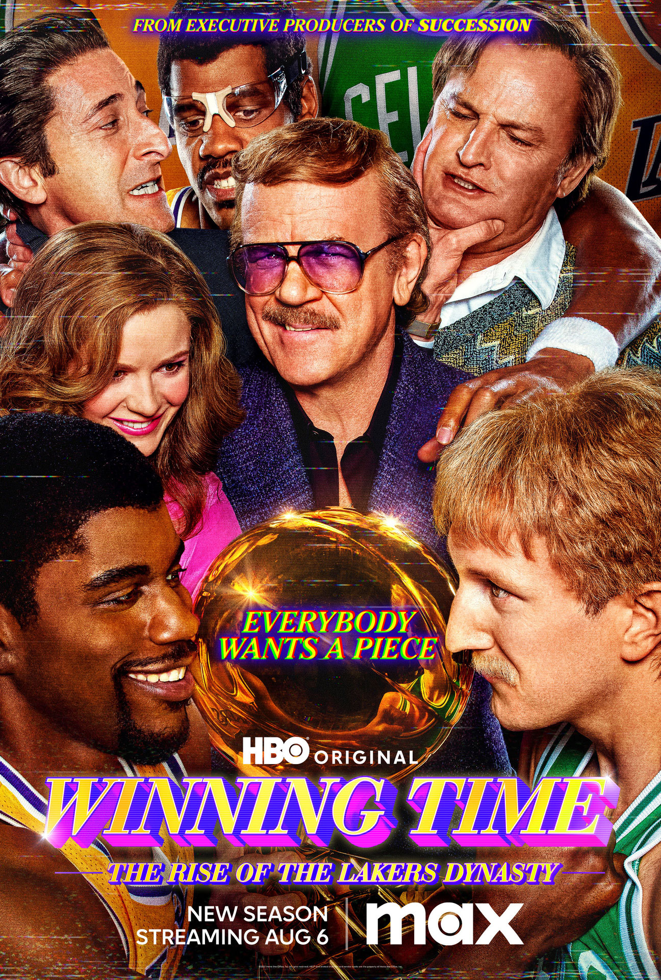 Poster Winning Time l'ascesa della dinastia dei Lakers (stagione 2) [credit: courtesy of HBO]