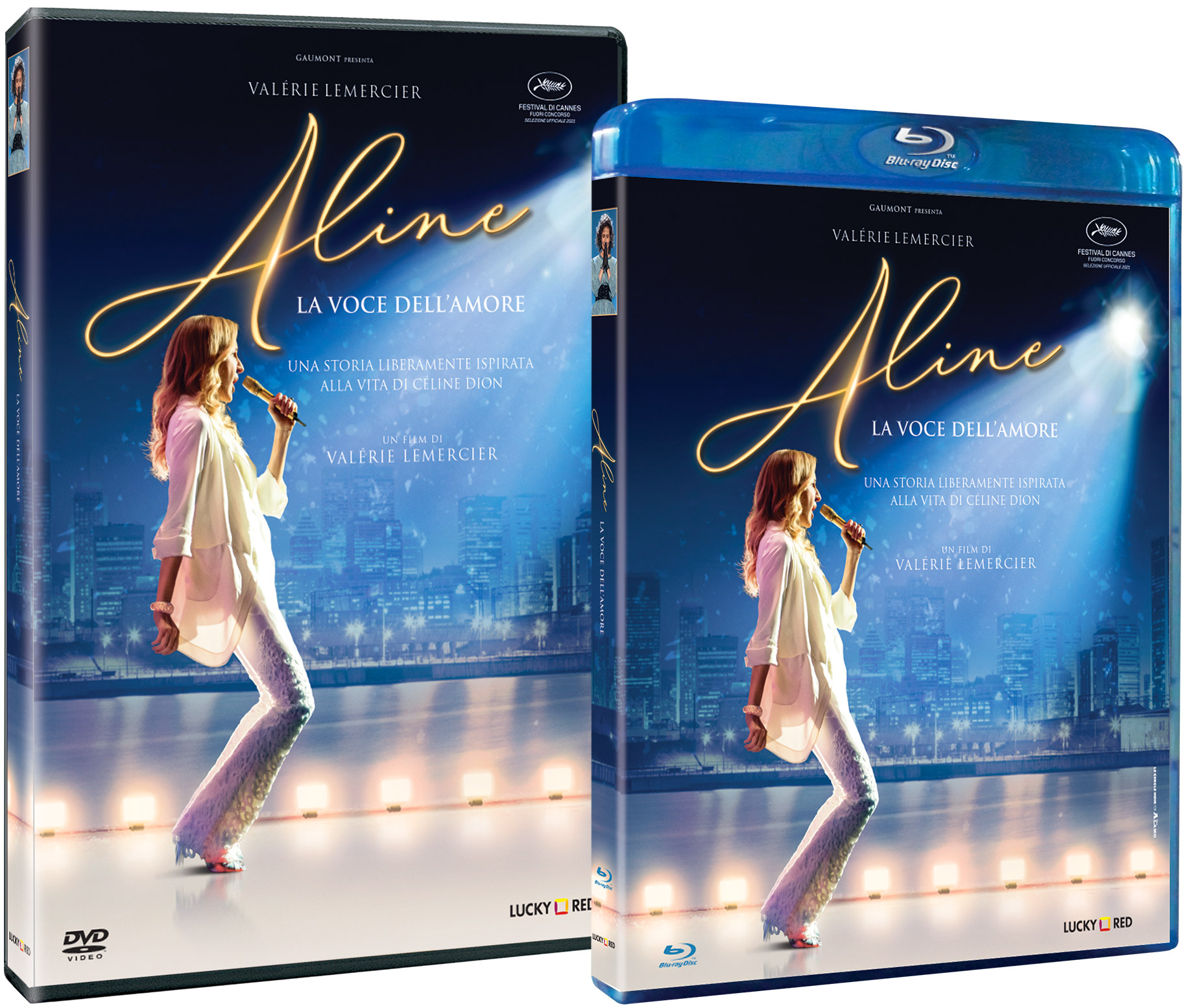 Aline - La voce dell'amore in DVD e Blu-ray