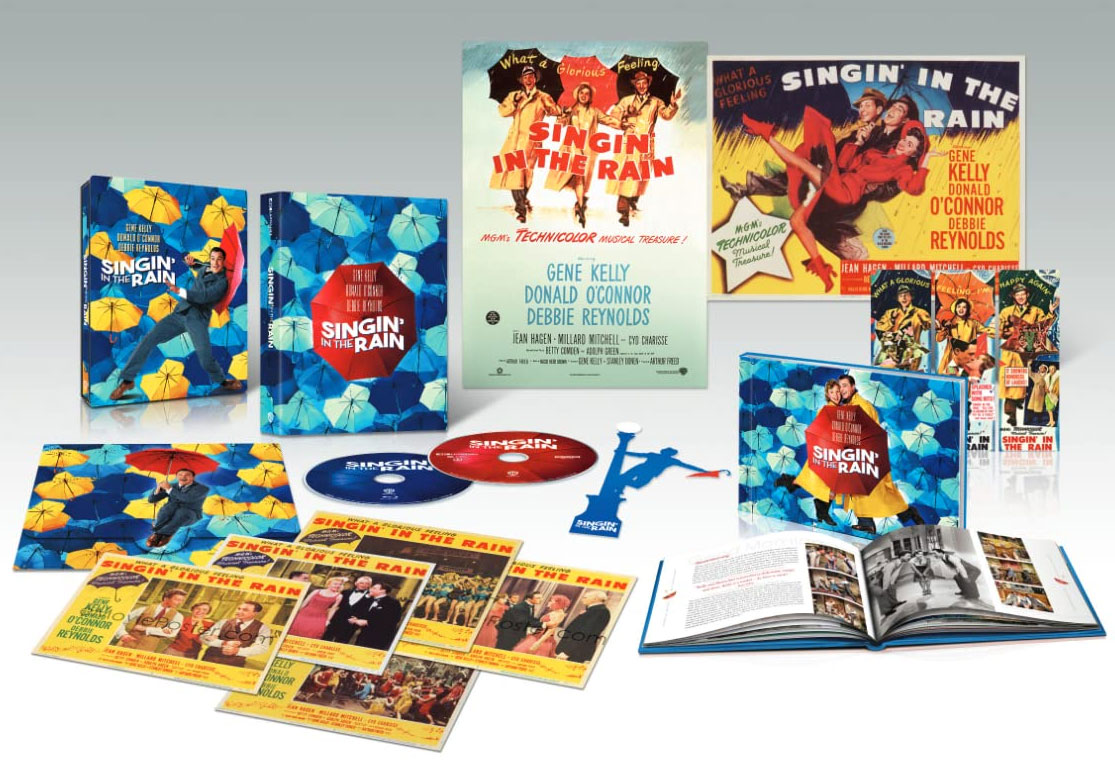 Cantando sotto la pioggia Steelbook Ultimate Collector's Edition (4K Ultra HD + Blu-Ray) - Esclusiva Amazon 