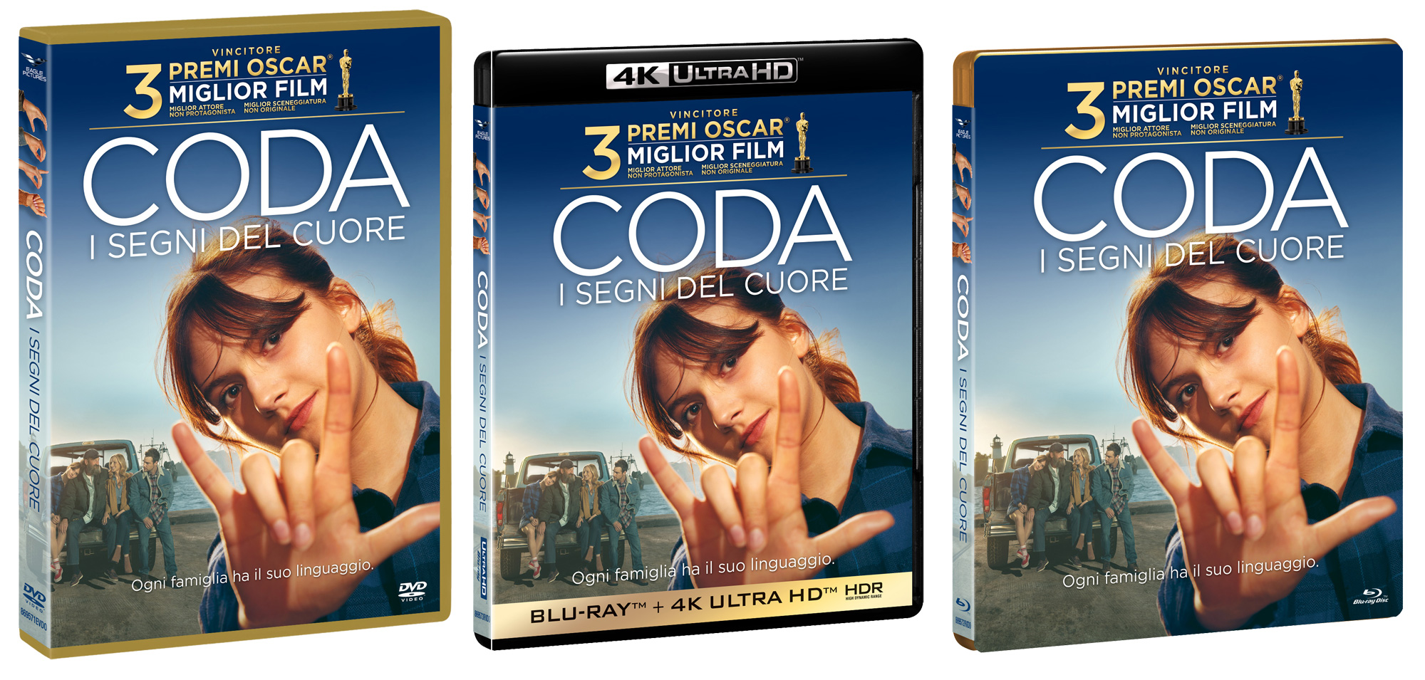 CODA - I Segni del Cuore  in nuova riedizione nei formati DVD, Blu-ray e 4K