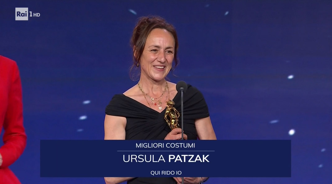 Premio David di Donatello 2022 - Migliori Costumi a Ursula Patzak per Qui Rido Io