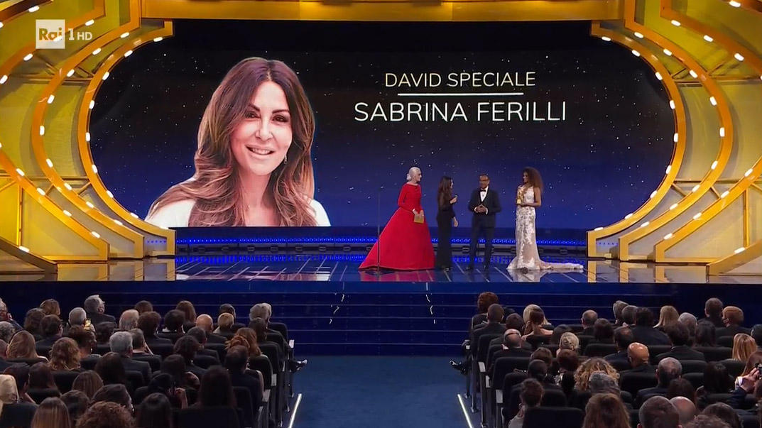 Premio David di Donatello 2022 - David Speciale a  Sabrina Ferilli