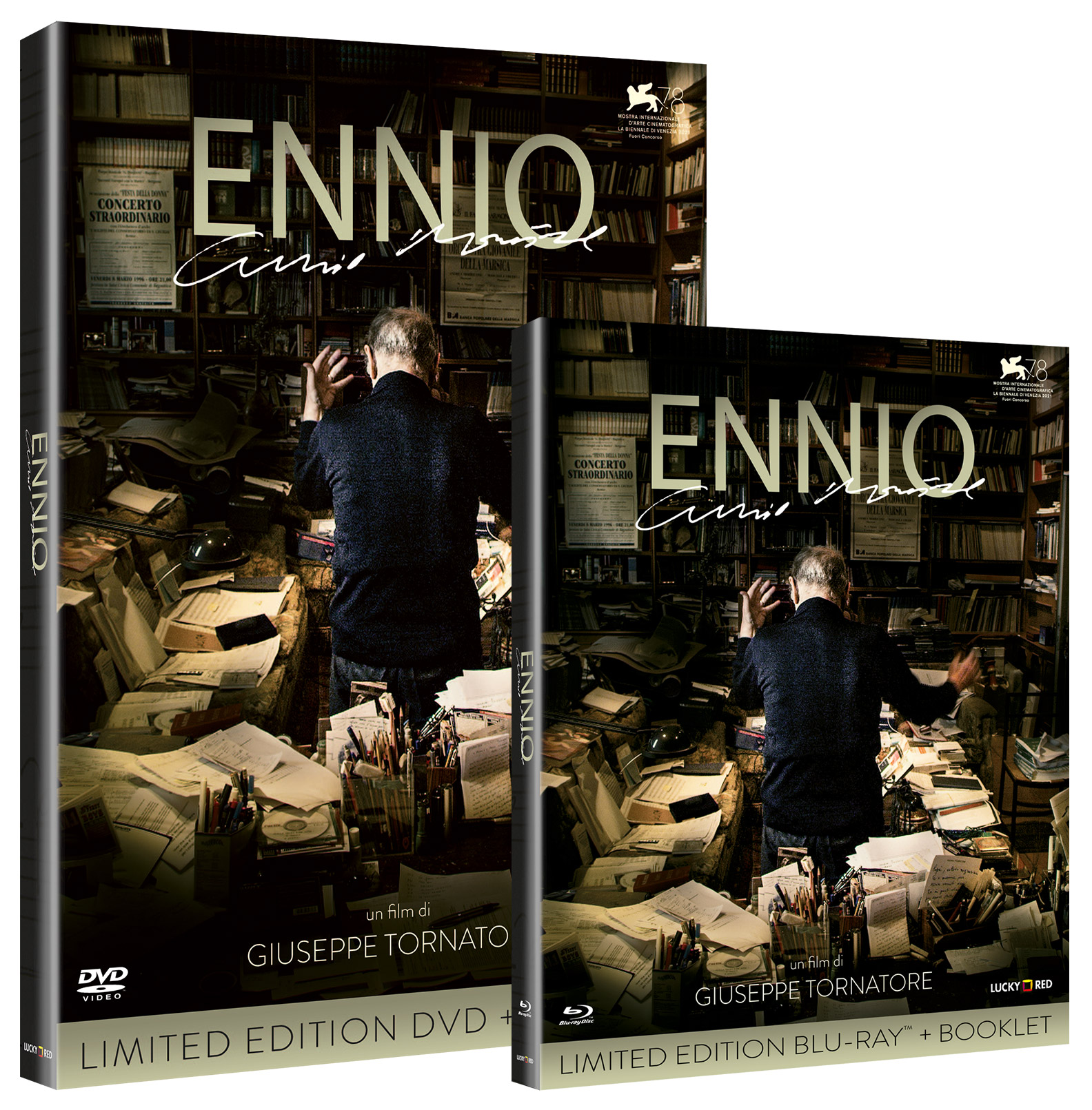 Ennio in DVD e Blu-ray