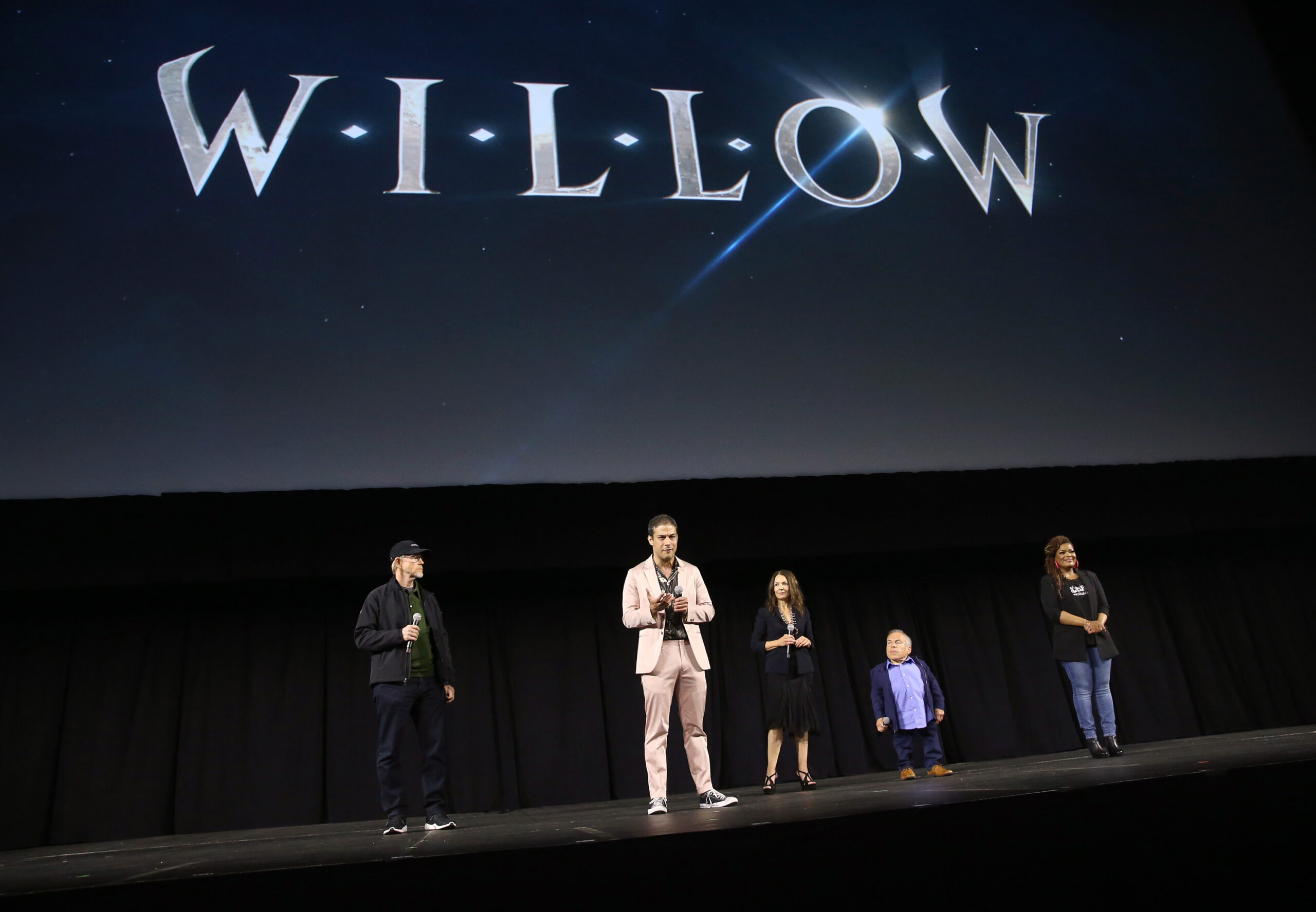 Il cast di Willow al Star Wars Celebration Event 2022 [credit: Jesse Grant; Copyright 2022 Getty Images; courtesy of Disney Italia]