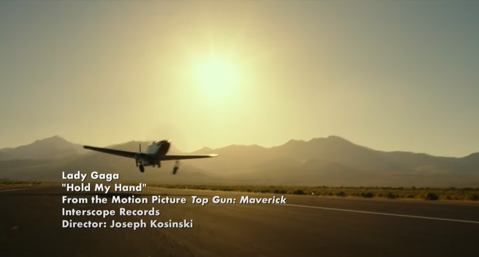 Top Gun: Maverick, 'Hold My Hand' di Lady Gaga nella colonna sonora