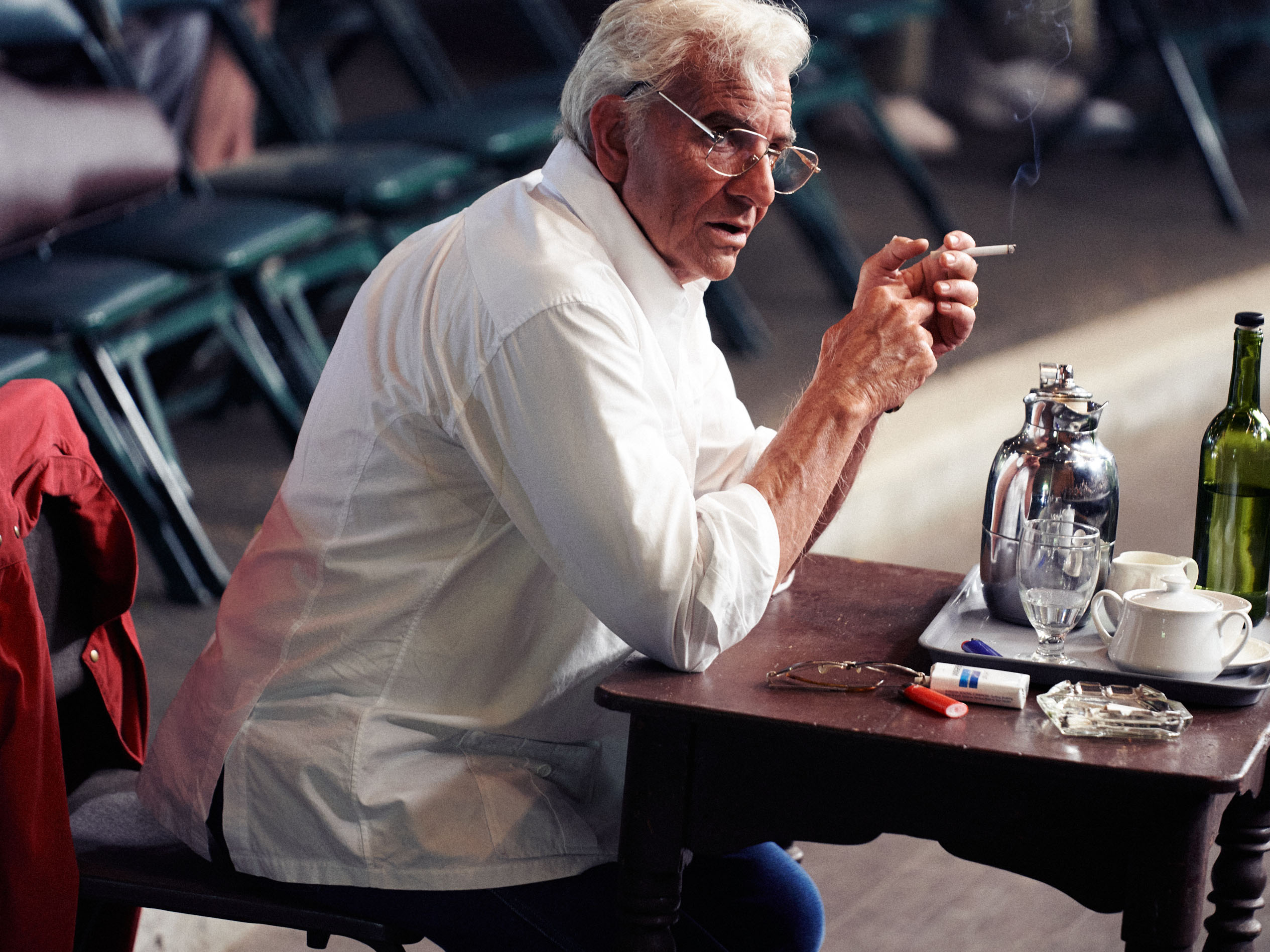 Maestro - foto dal set [credit: courtesy of Netflix]