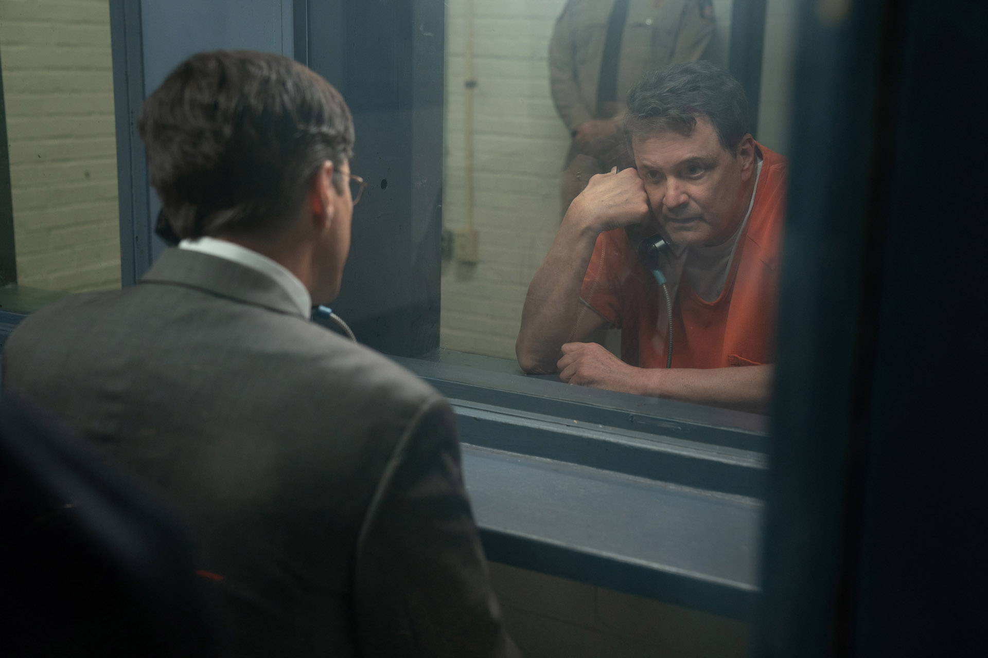 Colin Firth in The Staircase 1x02 [credit: courtesy of HBO Max/WarnerMedia]