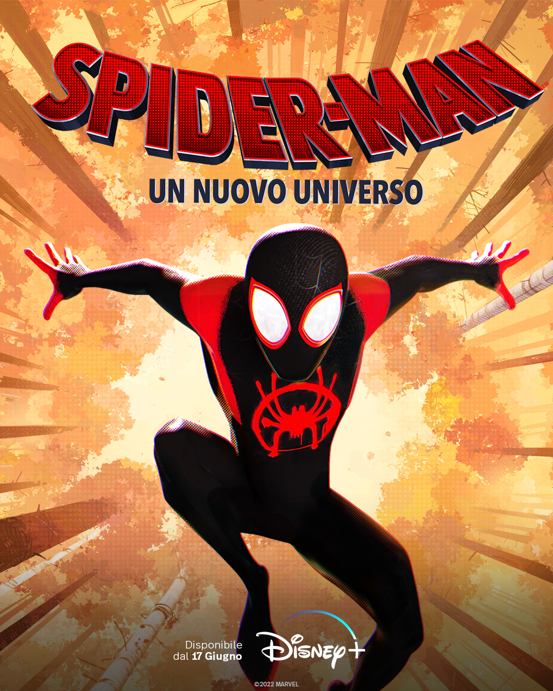 Spider-Man: Into The Spoder-Verse - Poster Disney+