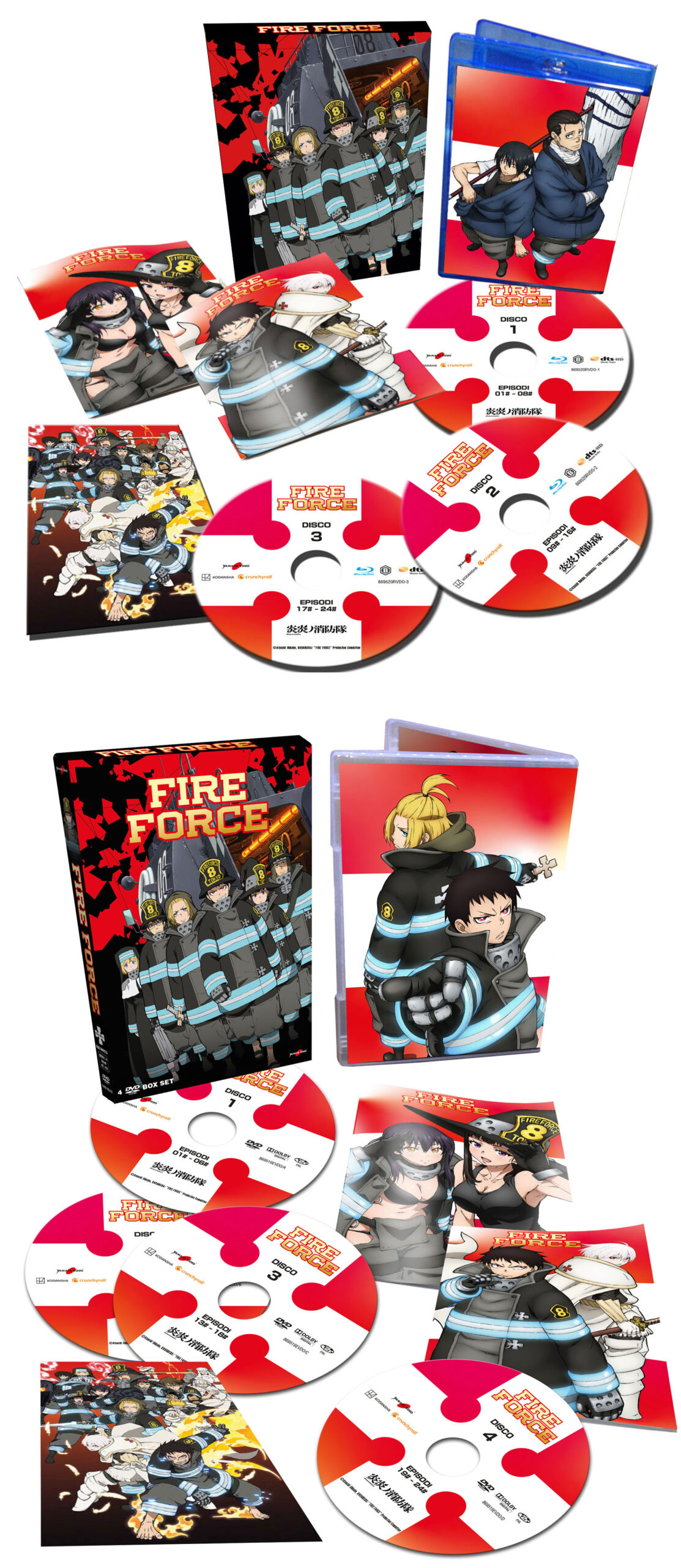 Fire Force in DVD e Blu-Ray