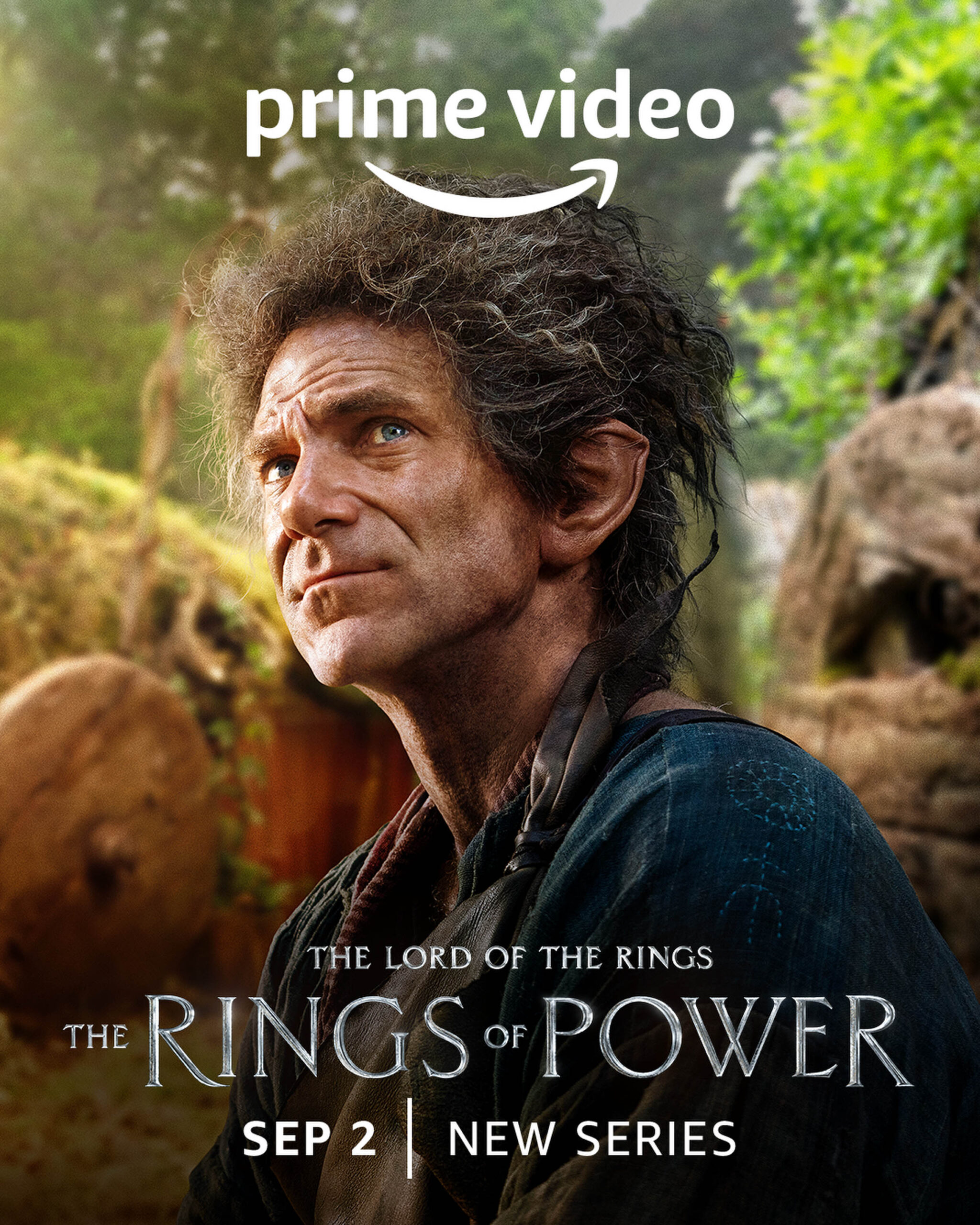 Dylan Smith come Largo Brandyfoot - Il signore degli anelli Gli anelli del Potere - Character Poster (SDCC 2022) [credit: Crediti: Copyright Amazon Studios; courtesy of Prime Video]