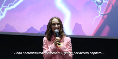 Natalie Portman a Roma per Thor: Love and Thunder