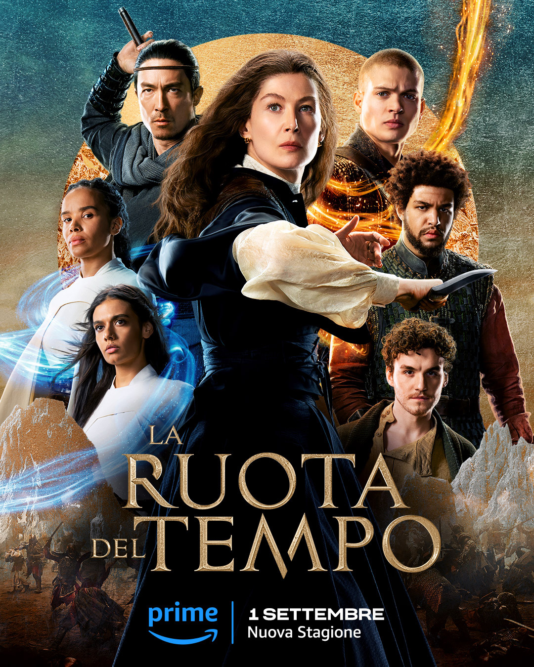 La Ruota del Tempo (stagione 2) - Poster italiano