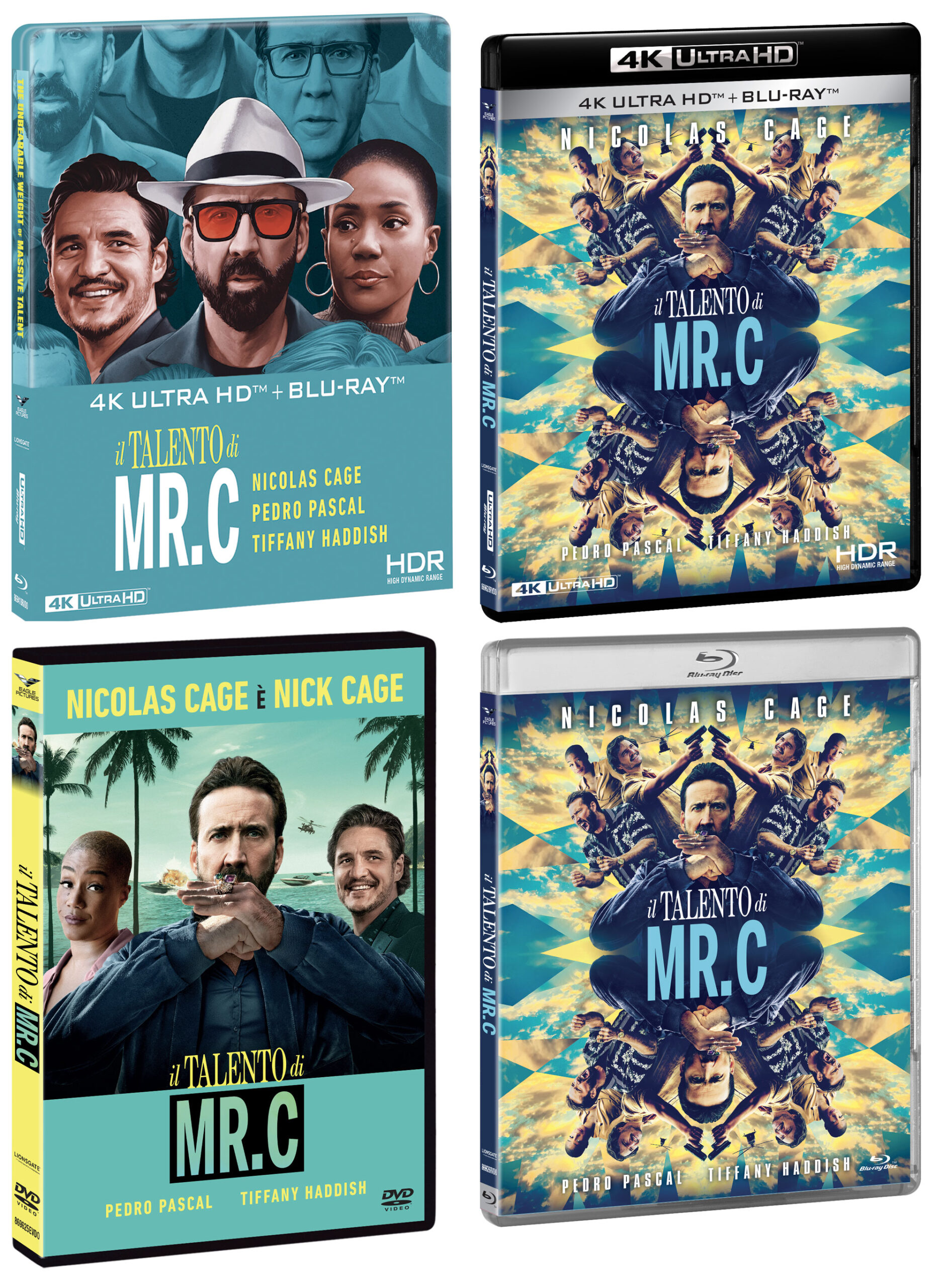 Il talento di Mr. C in DVD, Blu-ray, 4K Ultra HD e Steelbook 4K Ultra HD