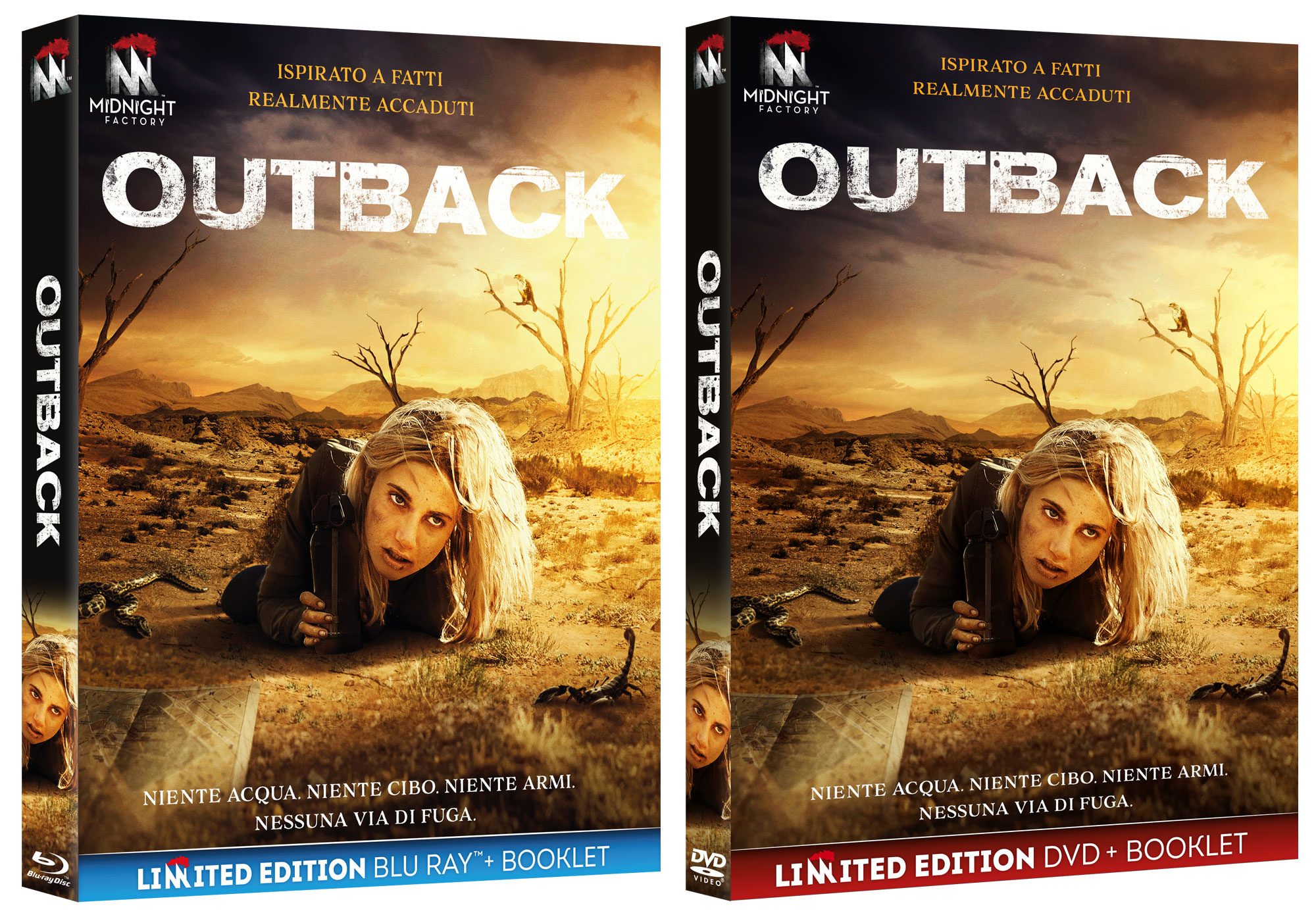 Outback  in DVD e Blu-ray