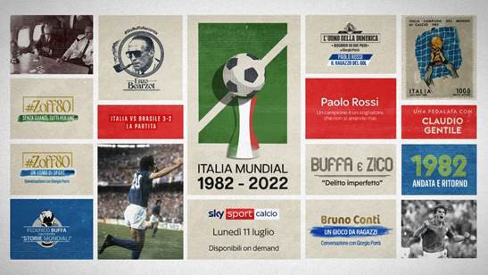 Sky Sport Calcio - Italia Mundial 1982-2022