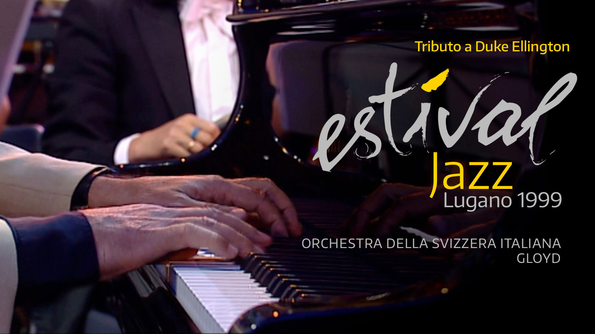 Poster Estival Jazz Lugano 1999 - Orchestra della Svizzera Italiana, Gloyd, Makovicz