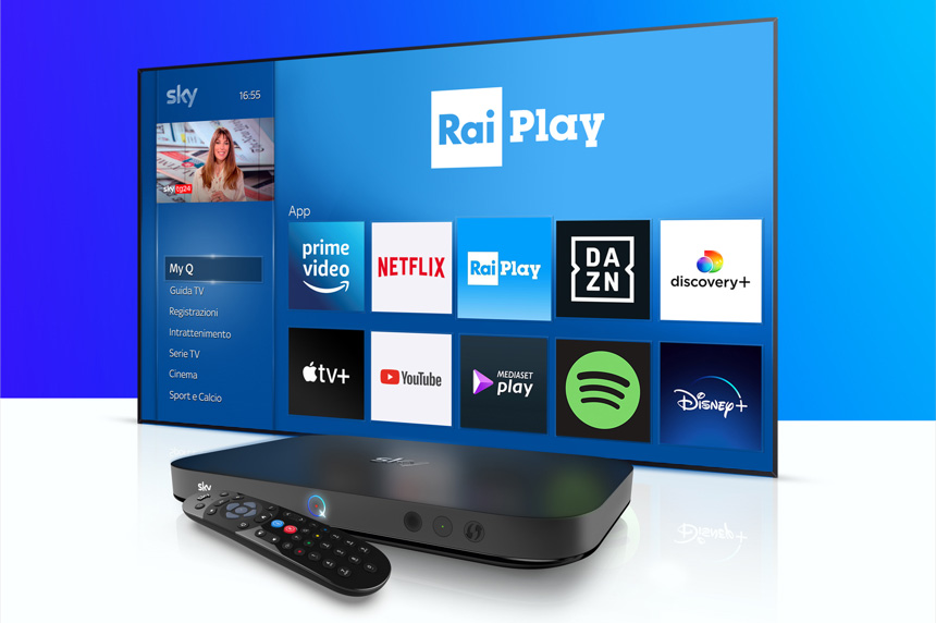 RaiPlay su Sky Q