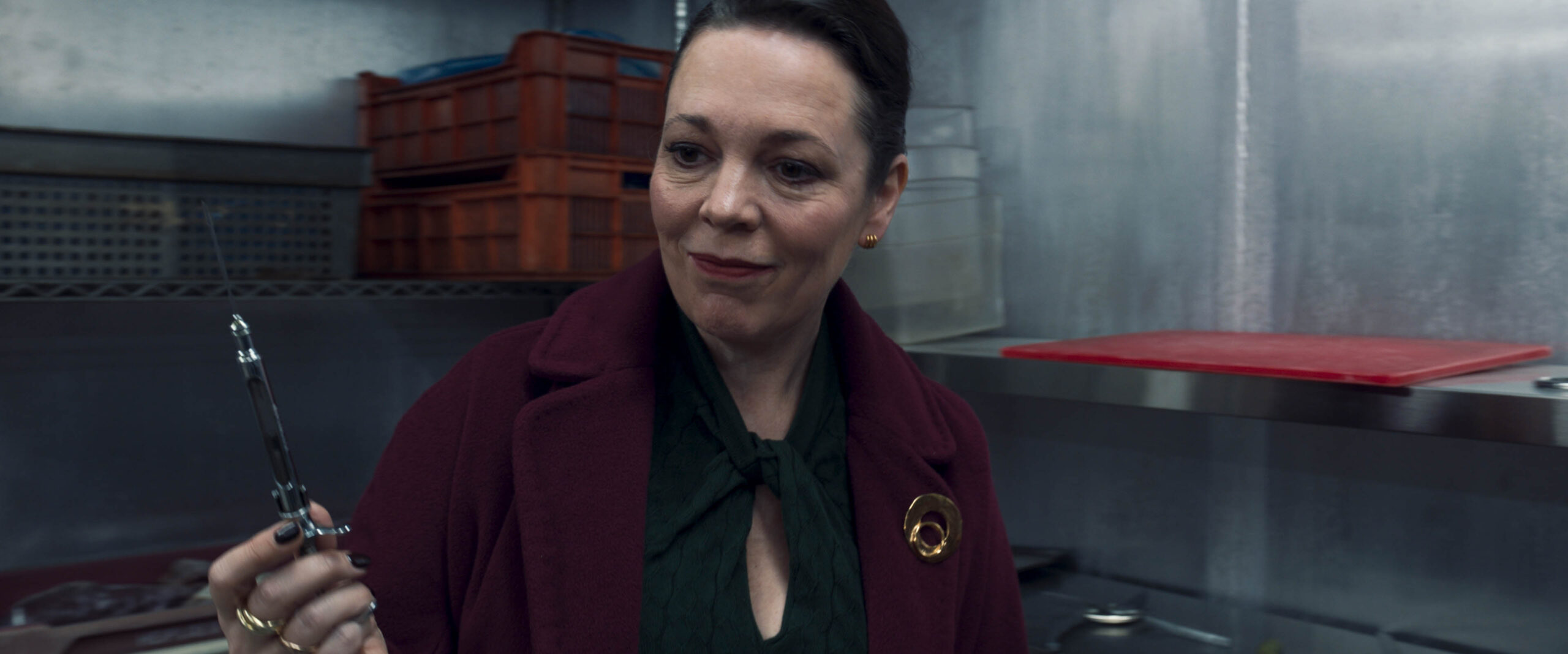 Olivia Colman come Agente Speciale Sonya Falsworth in Secret Invasion [credit: courtesy of Marvel Studios; Copyright 2022 Marvel]