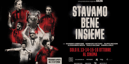 Stavamo bene insieme, trailer del docufilm sul Milan prodotto da DAZN