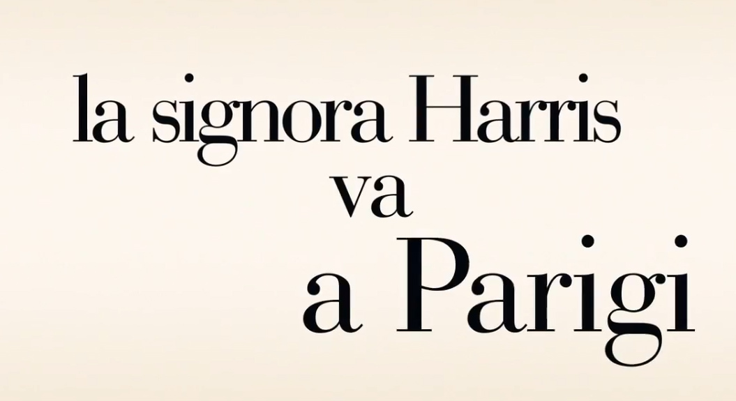 La Signora Harris Va A Parigi, trailer film di Anthony Fabian