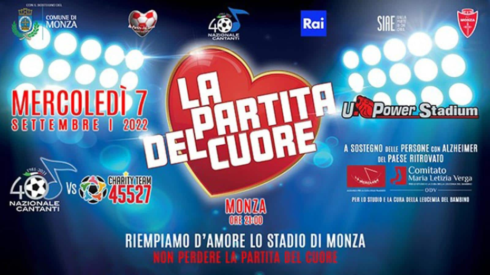 La Partita del Cuore 2022